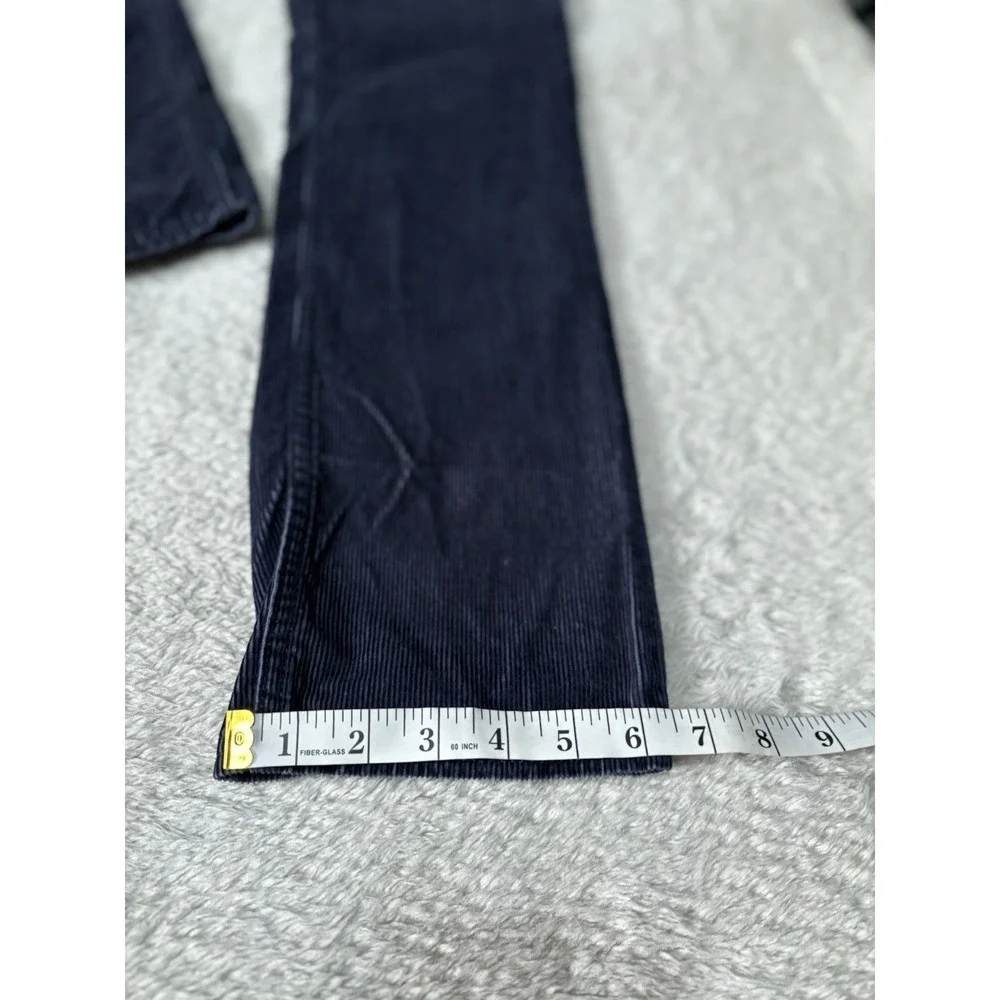 New Gap Kids Navy Blue Corduroy Slim‎ Chino Pants Size 16